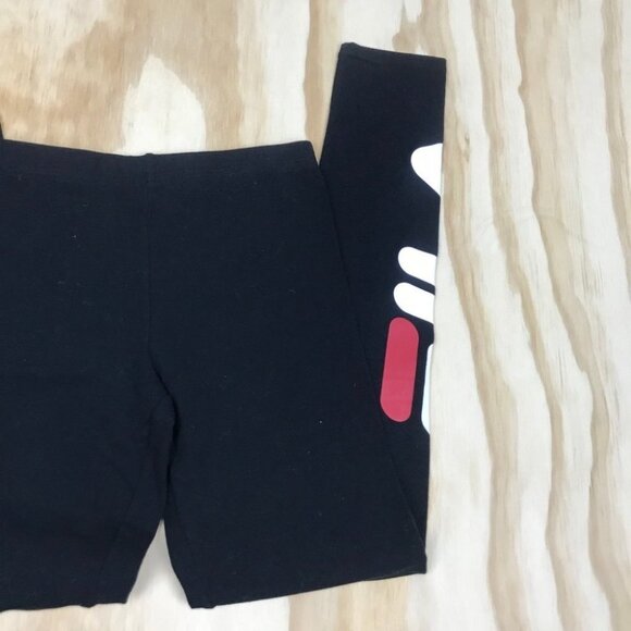 Fila Girl’s 7/8 Length Leggings  | Black Tights - Picture 11 of 12
